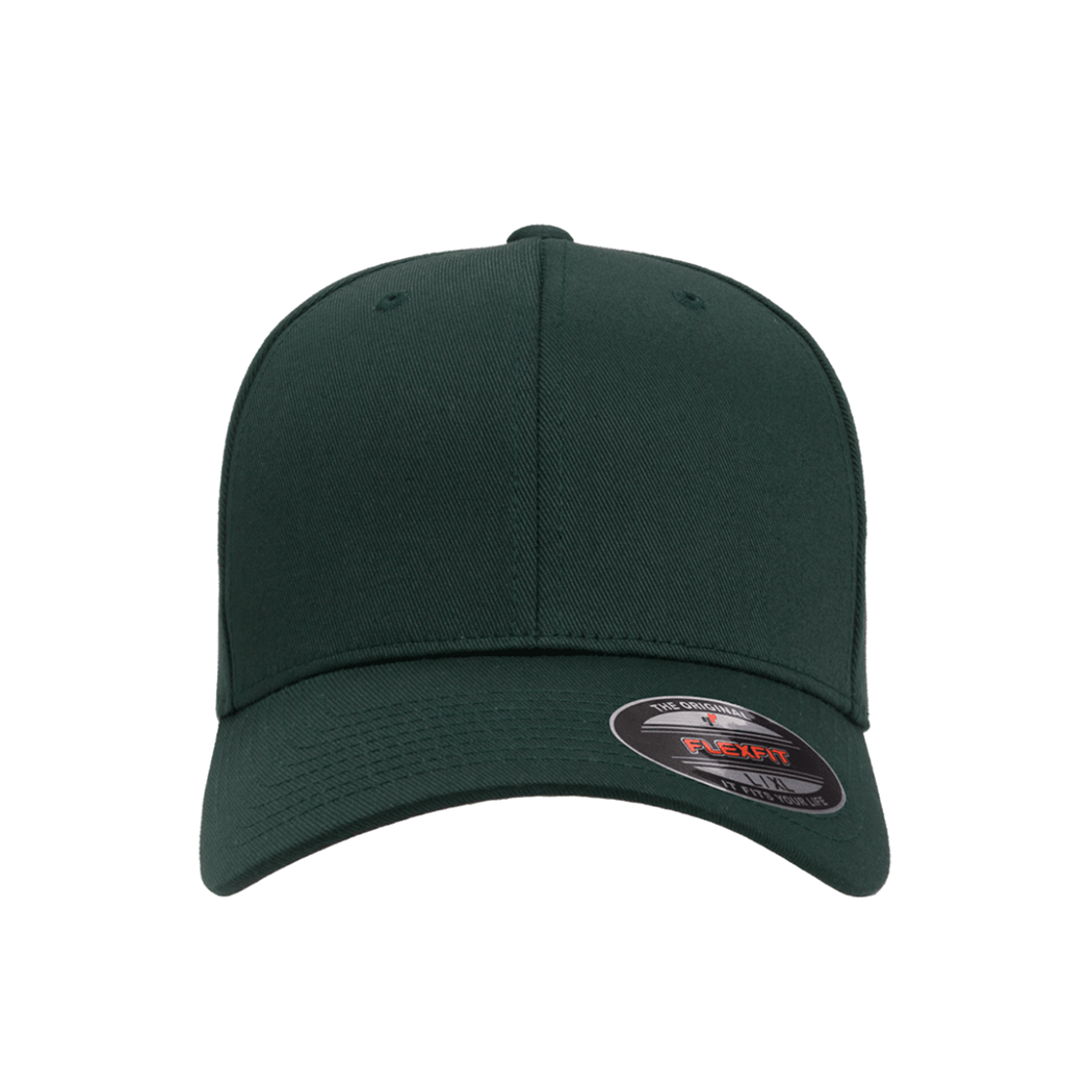 Flexfit Wooly Combed Cotton Blend Fitted Cap