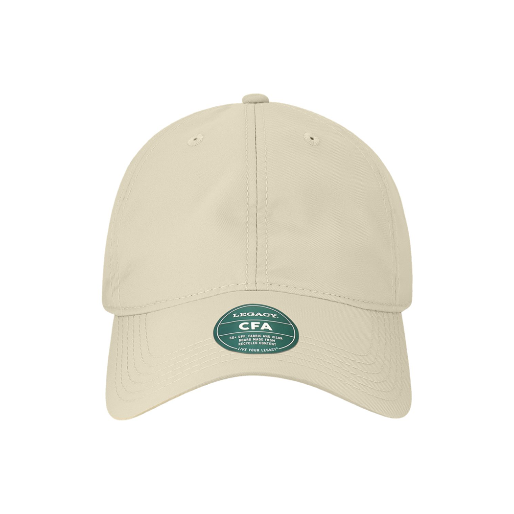 Cool Fit Performance Polyester Unstructured Adjustable Velcro Cap
