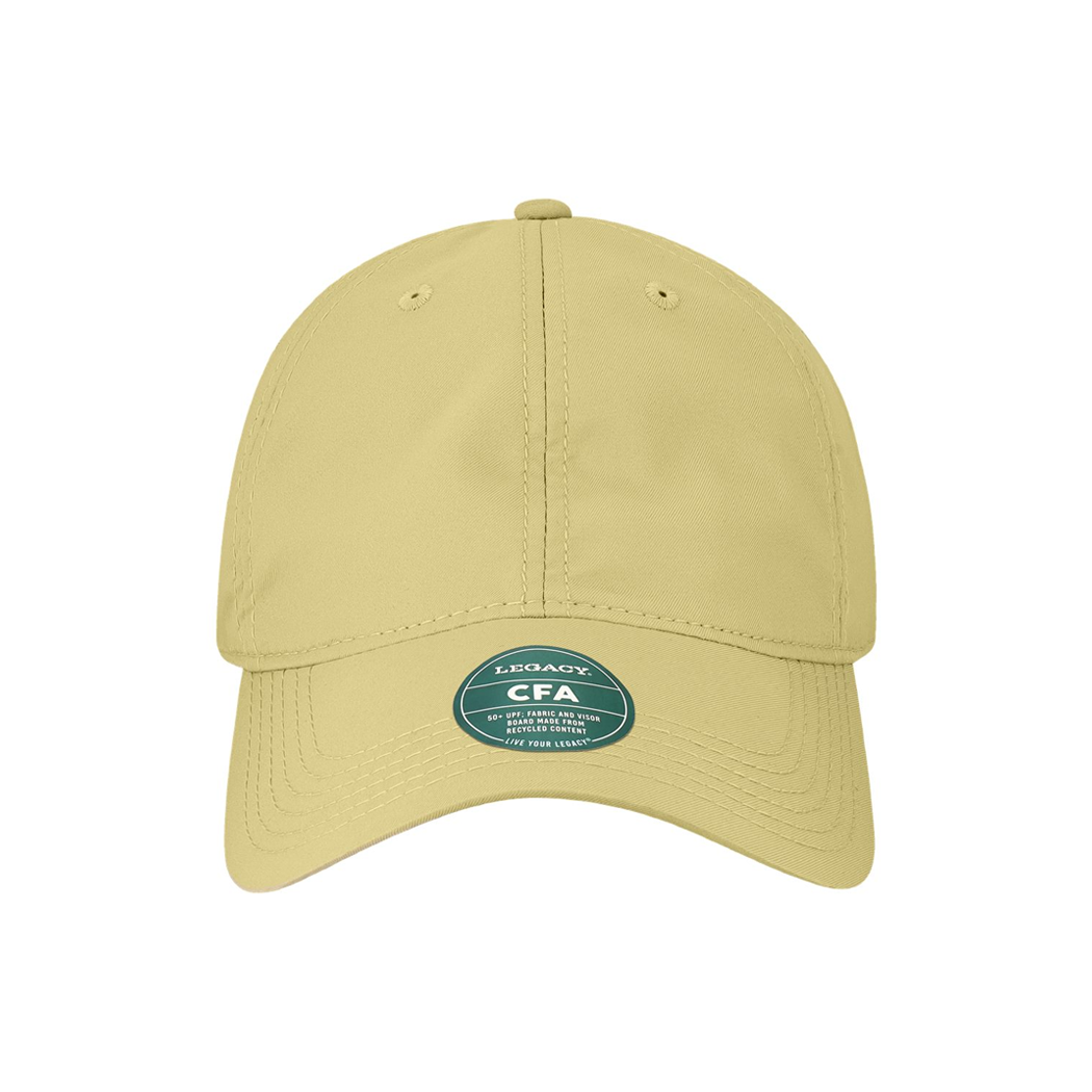 Cool Fit Performance Polyester Unstructured Adjustable Velcro Cap