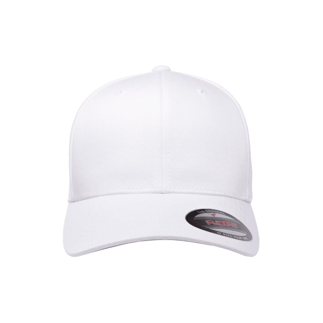 Flexfit Wooly Combed Cotton Blend Fitted Cap