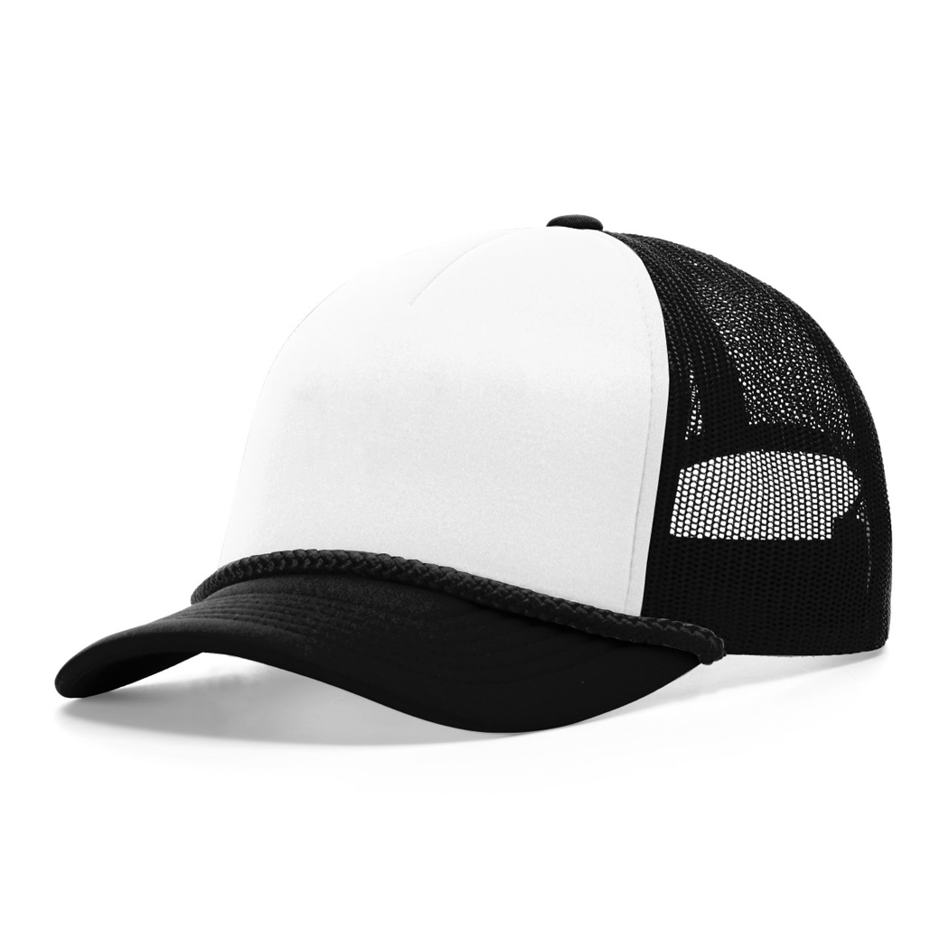 Richardson Low Pro Foam Rope Trucker Mesh Cap