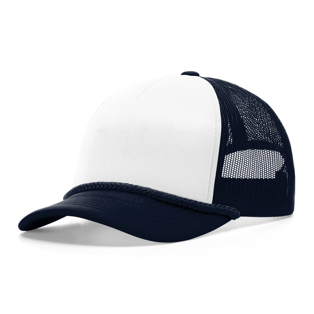 Richardson Low Pro Foam Rope Trucker Mesh Cap