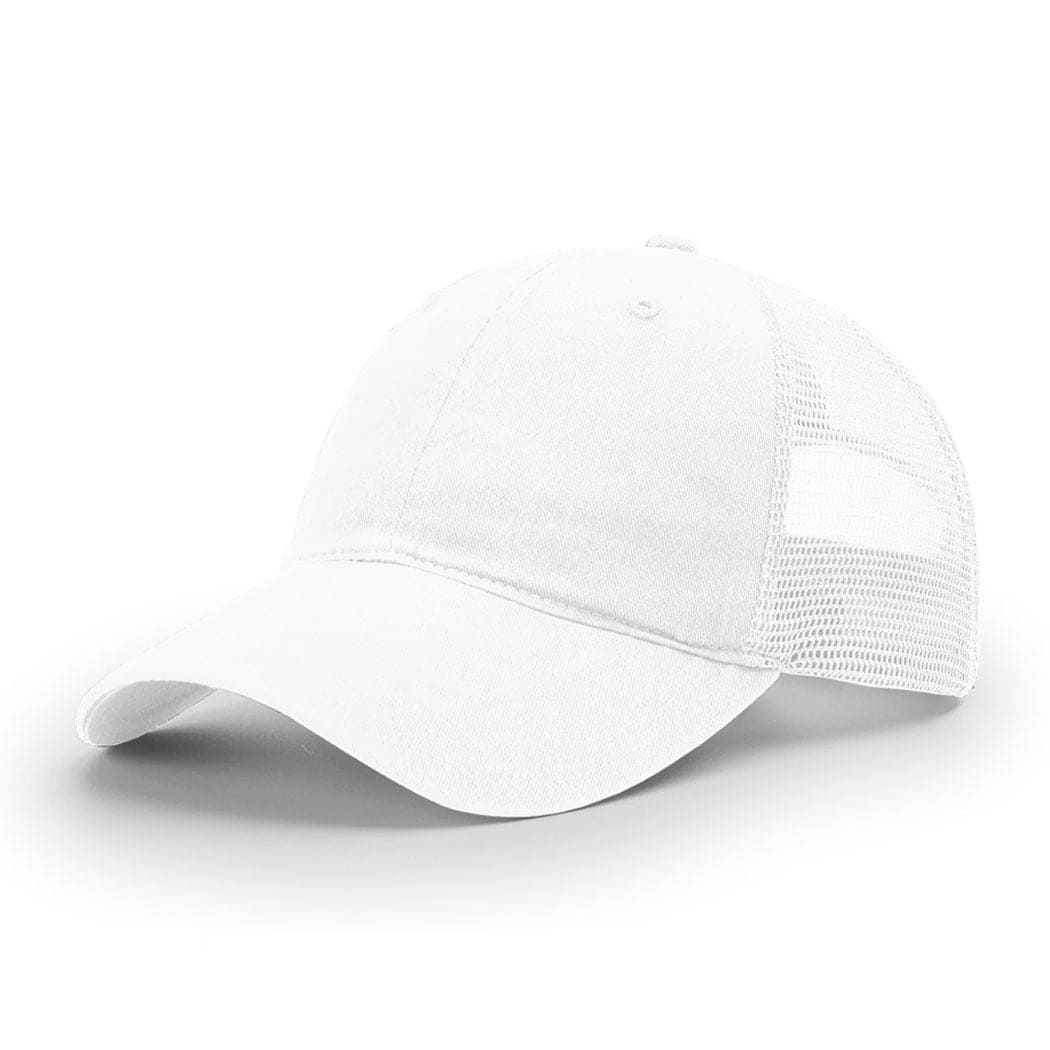 Richardson Low Profile Unstructured Garment Washed Trucker Cap