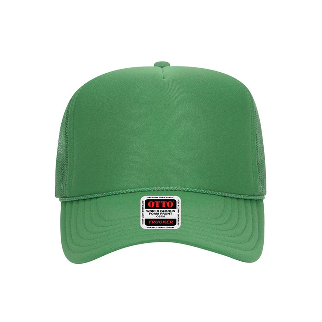 High Profile Mesh Back Foam Trucker Cap