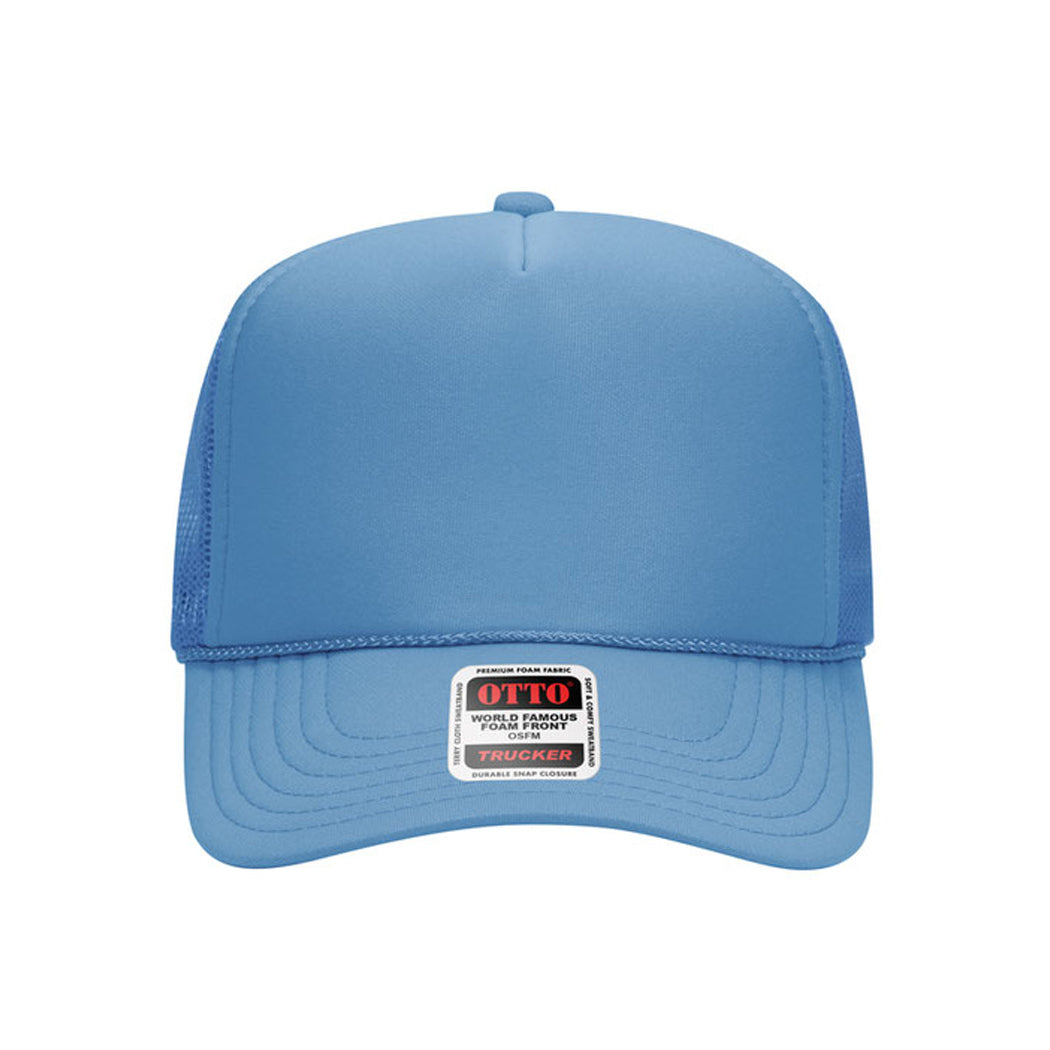 High Profile Mesh Back Foam Trucker Cap