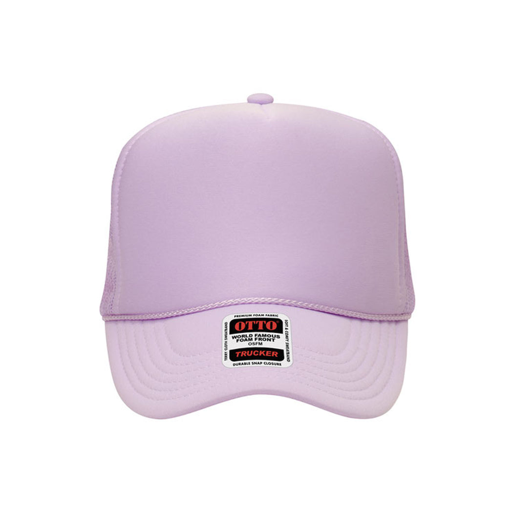 High Profile Mesh Back Foam Trucker Cap