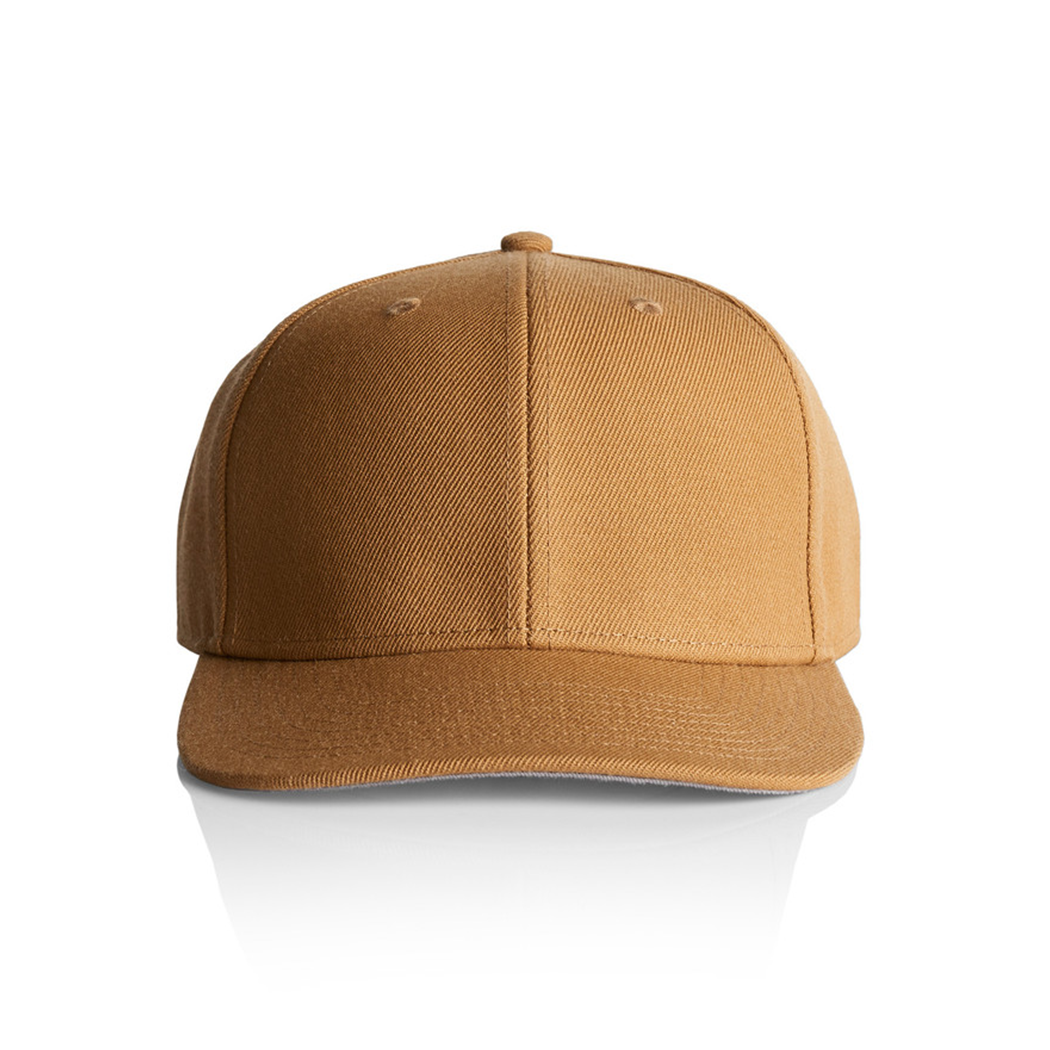 High Profile 6-Panel Stock Snapback Cap