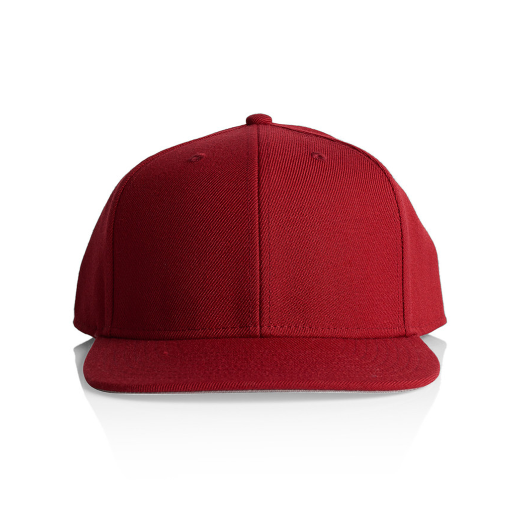 High Profile 6-Panel Stock Snapback Cap