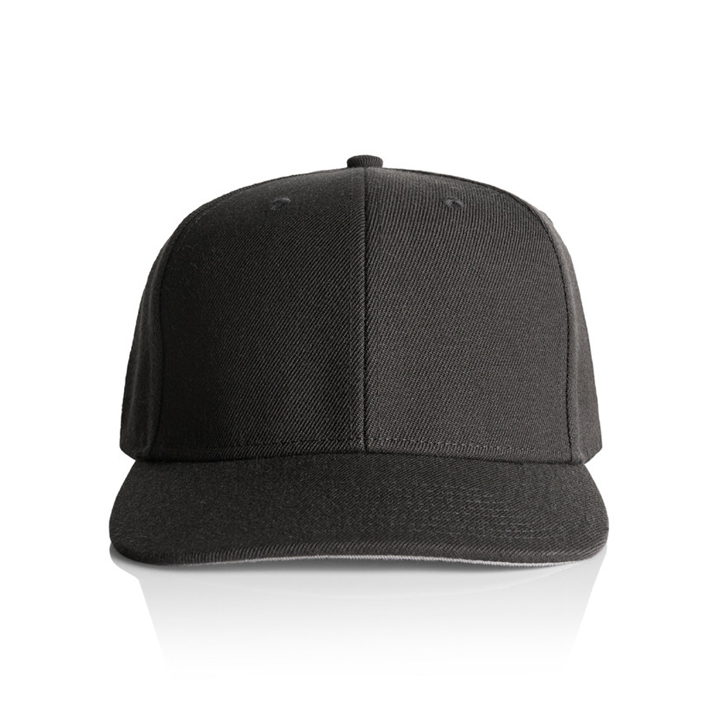 High Profile 6-Panel Stock Snapback Cap