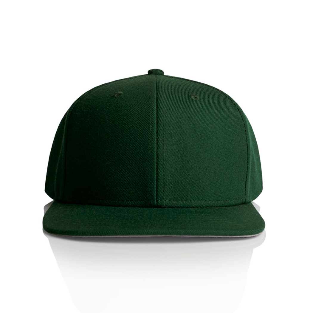 High Profile 6-Panel Stock Snapback Cap