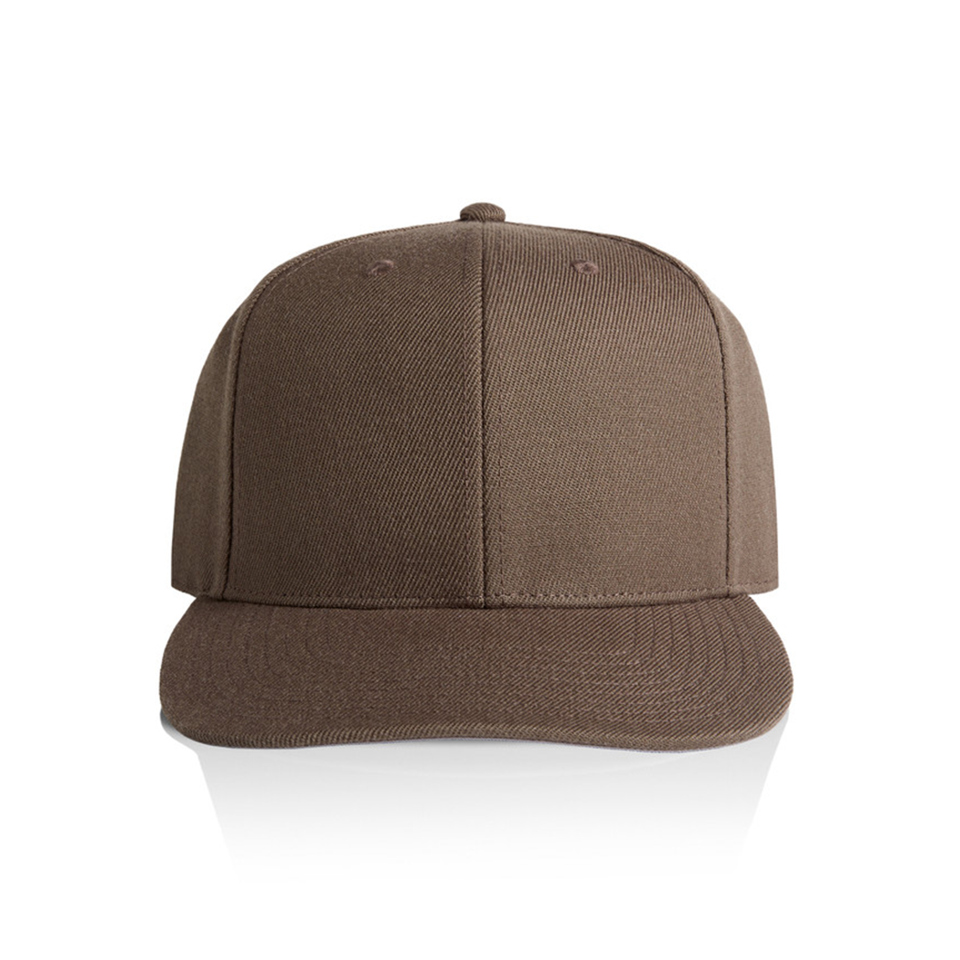 High Profile 6-Panel Stock Snapback Cap