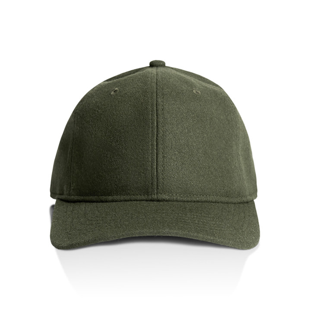 Unstructured Mid Profile Class Wool Adjustable Strapback Cap