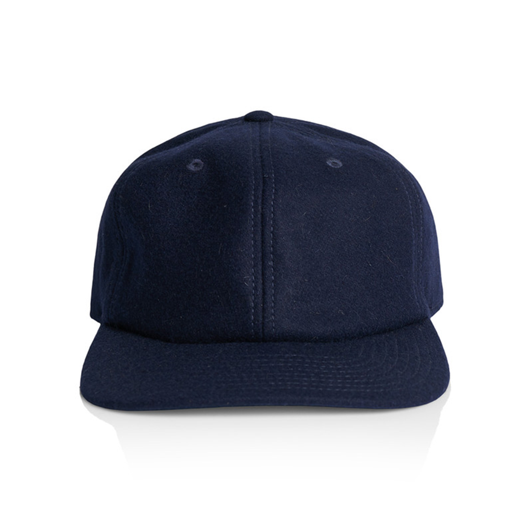 Unstructured Mid Profile Class Wool Adjustable Strapback Cap