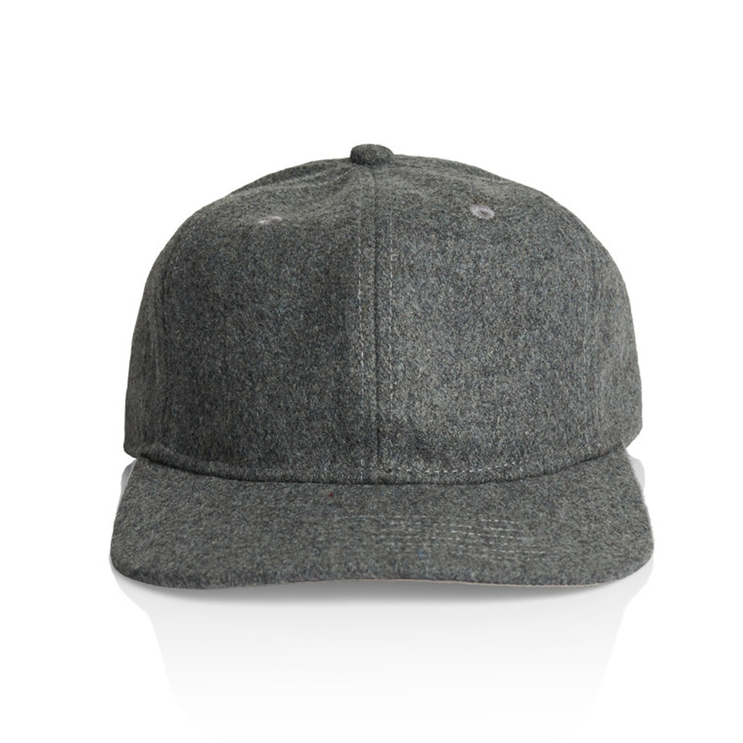 Unstructured Mid Profile Class Wool Adjustable Strapback Cap