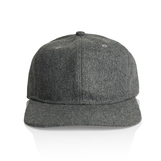 Unstructured Mid Profile Class Wool Adjustable Strapback Cap