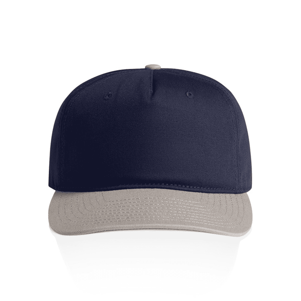 5 Panel Mid Profile Unstructured Two-Tone Class Snapback Cap