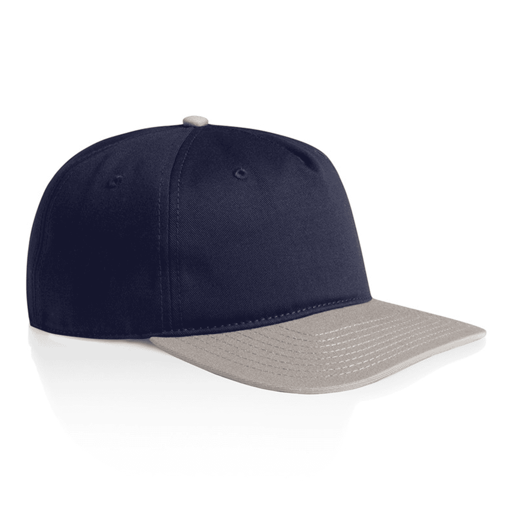 5 Panel Mid Profile Unstructured Two-Tone Class Snapback Cap