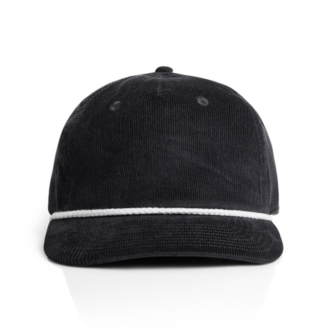 5 Panel Unstructured Class Cord Rope Snapback Cap