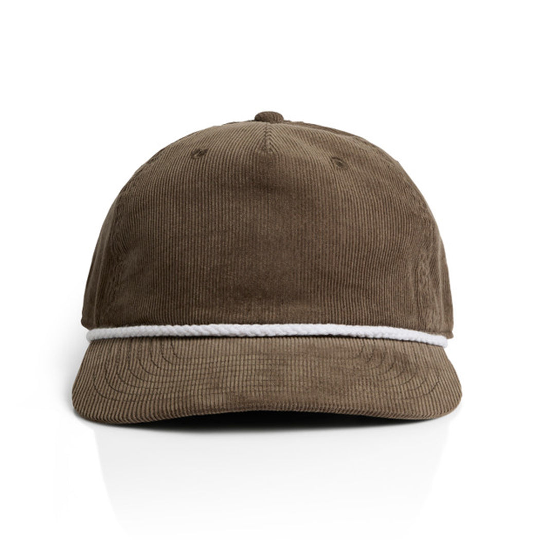 5 Panel Unstructured Class Cord Rope Snapback Cap