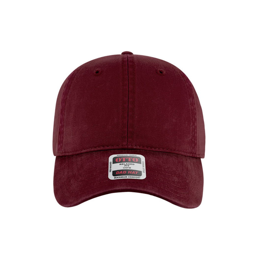 Garment Washed Cotton Twill Low Profile Dad Hat