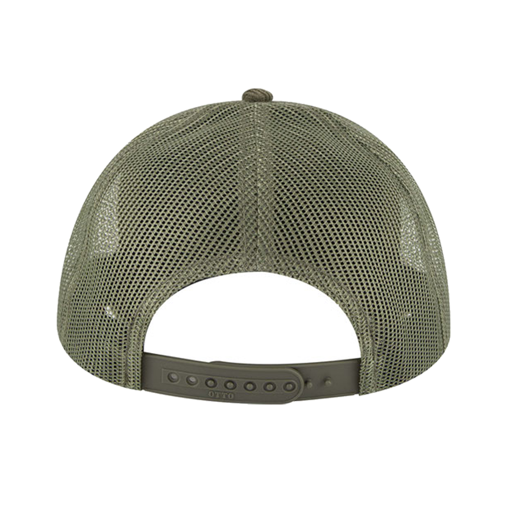 Corduroy Twill 6 Panel Low Profile Mesh Back Trucker Hat