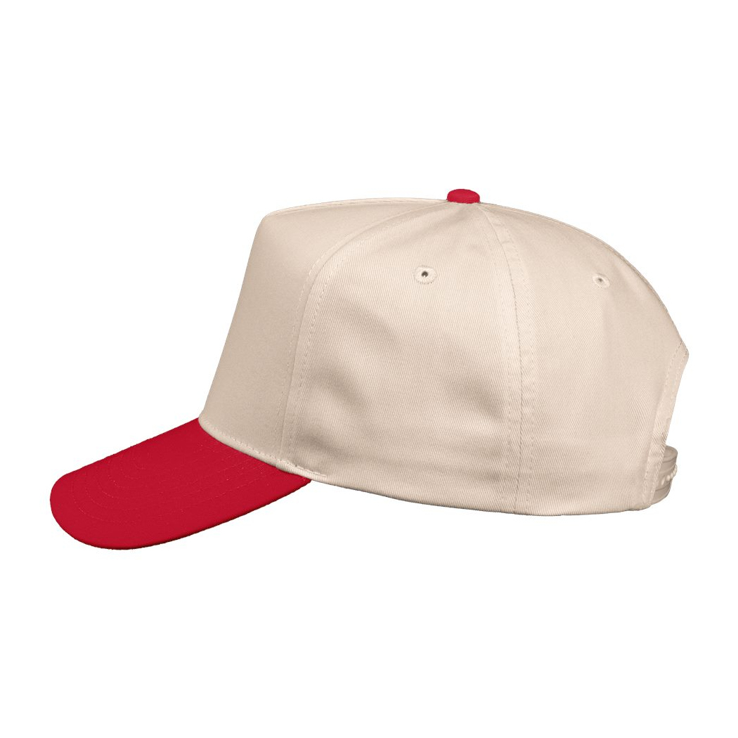 Five-Panel Mid Profile Snapback Cap