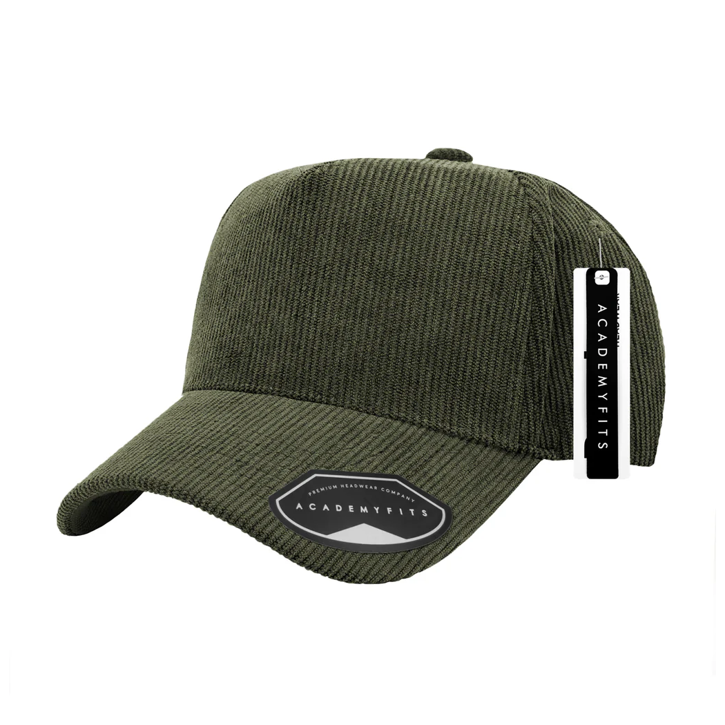 High Profile Corduroy Frame Snapback
