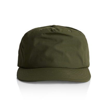 Mid Profile 5-Panel Recycled Nylon Surf Snapback Cap