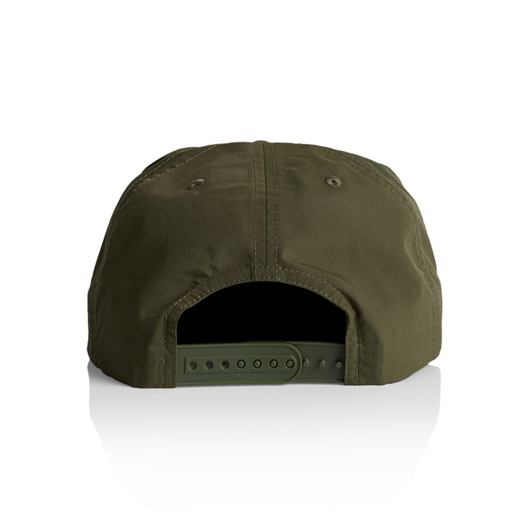 Mid Profile 5-Panel Recycled Nylon Surf Snapback Cap