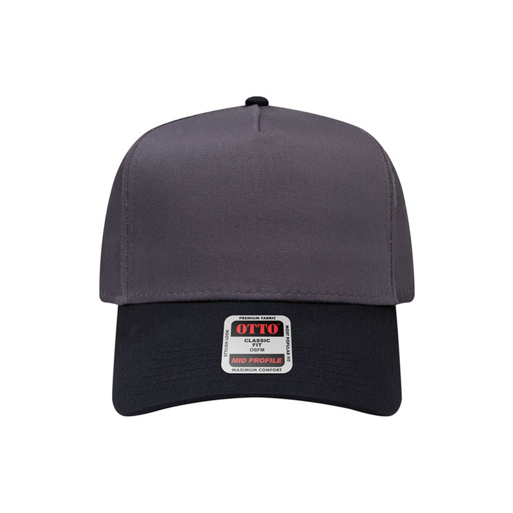 5-Panel Mid Profile Structured Baseball Cap