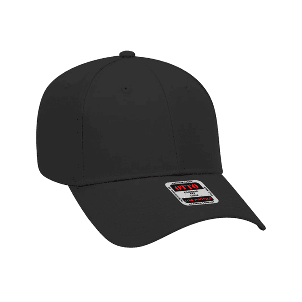 Low Profile 6-Panel Baseball Snapback Cap