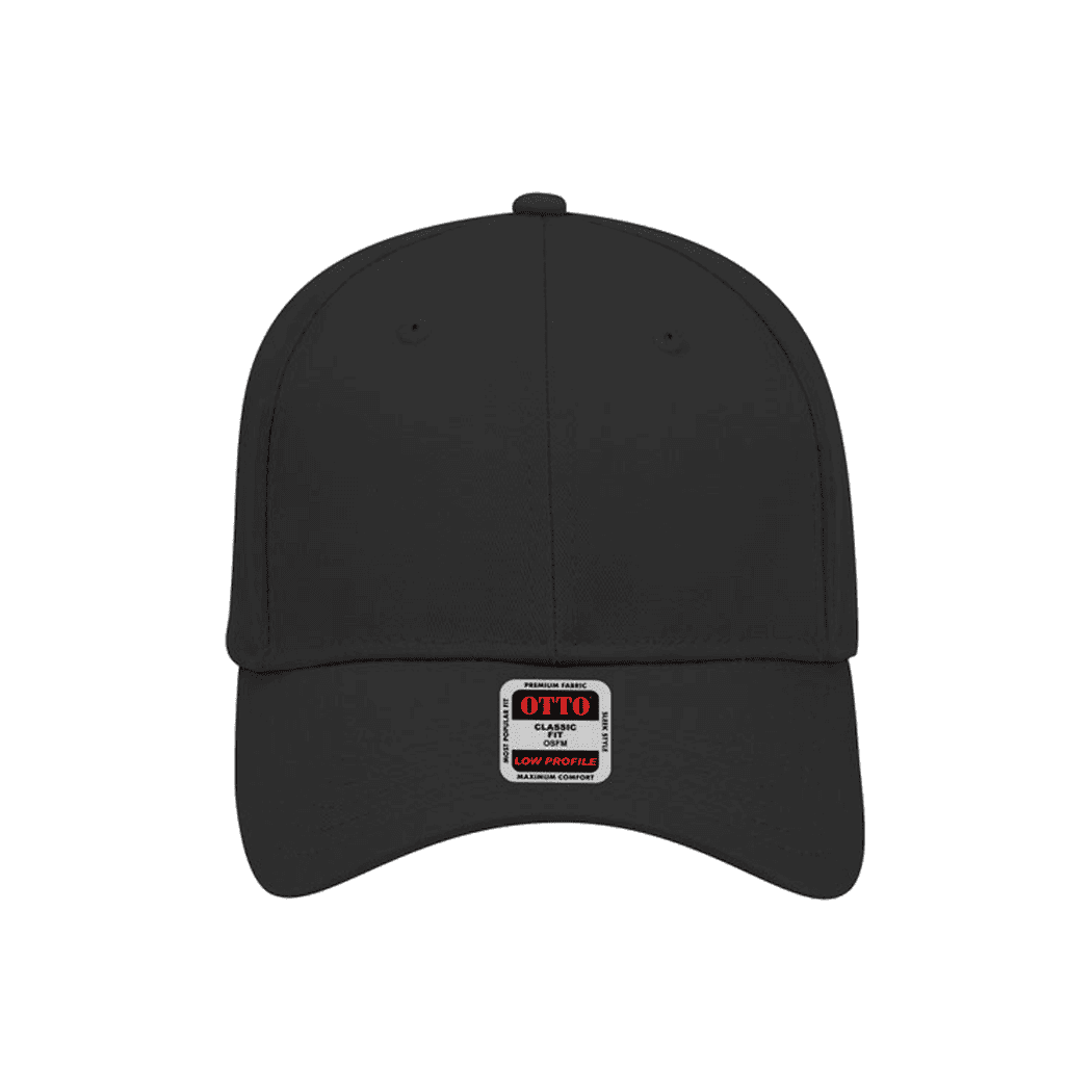 Low Profile 6-Panel Baseball Snapback Cap