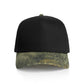 5 Panel High Profile Frame Two-Tone Camo Cap