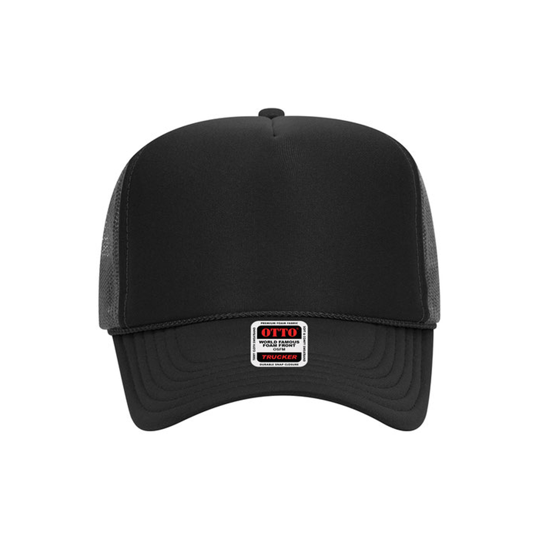 High Profile Mesh Back Foam Trucker Cap