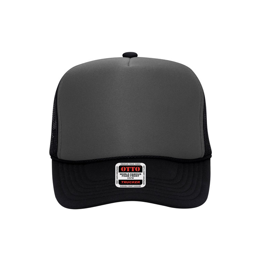 High Profile Mesh Back Foam Trucker Cap