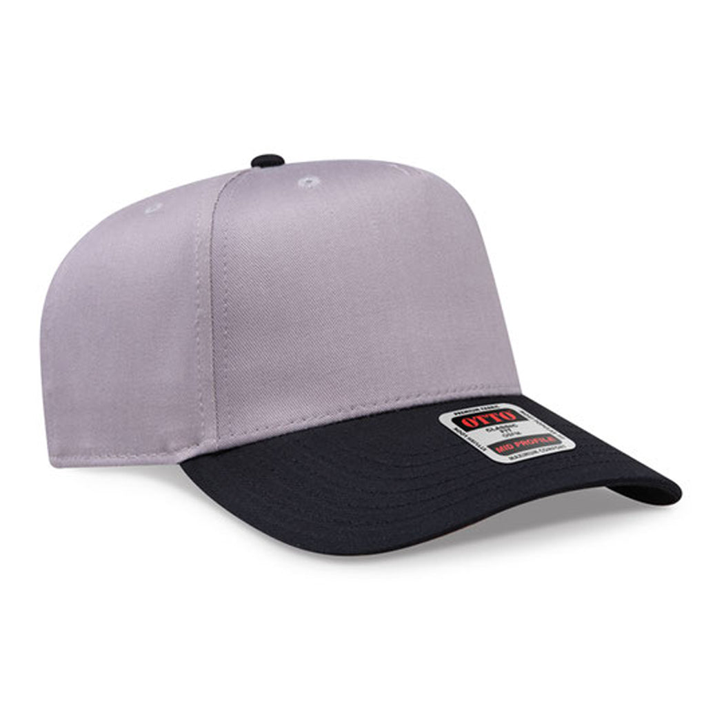 5-Panel Mid Profile Structured Baseball Cap