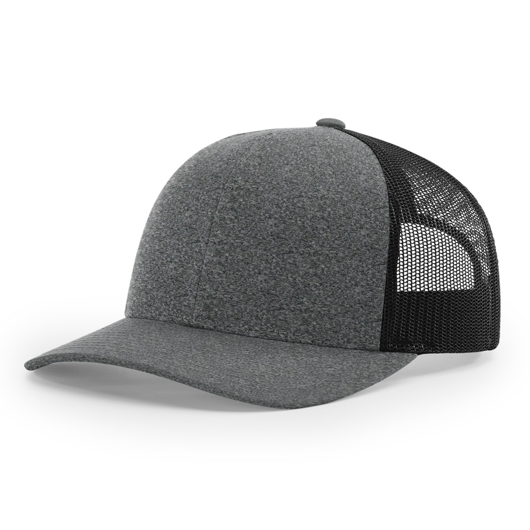 Richardson Low Pro Heather Trucker Mesh Cap