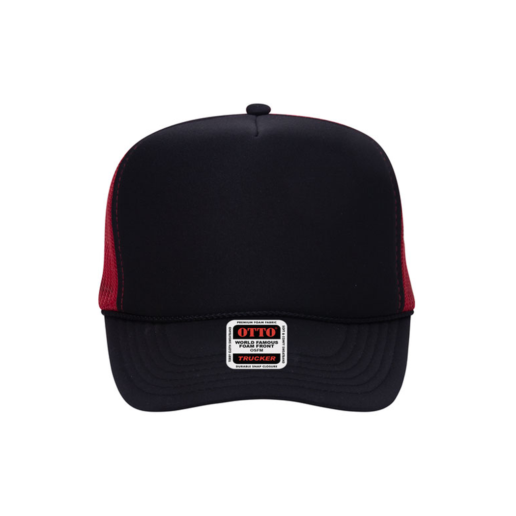 High Profile Mesh Back Foam Trucker Cap