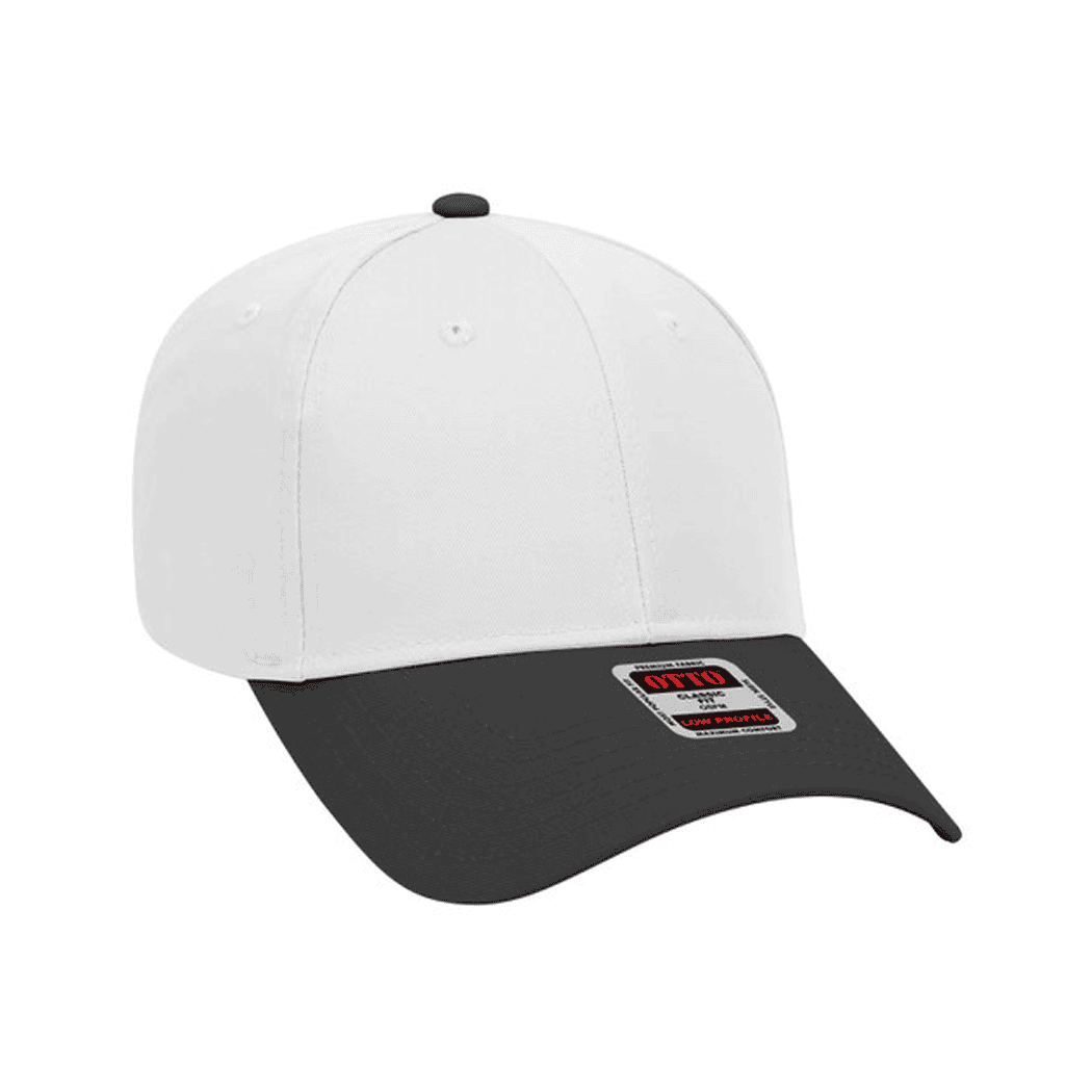 Low Profile 6-Panel Baseball Snapback Cap