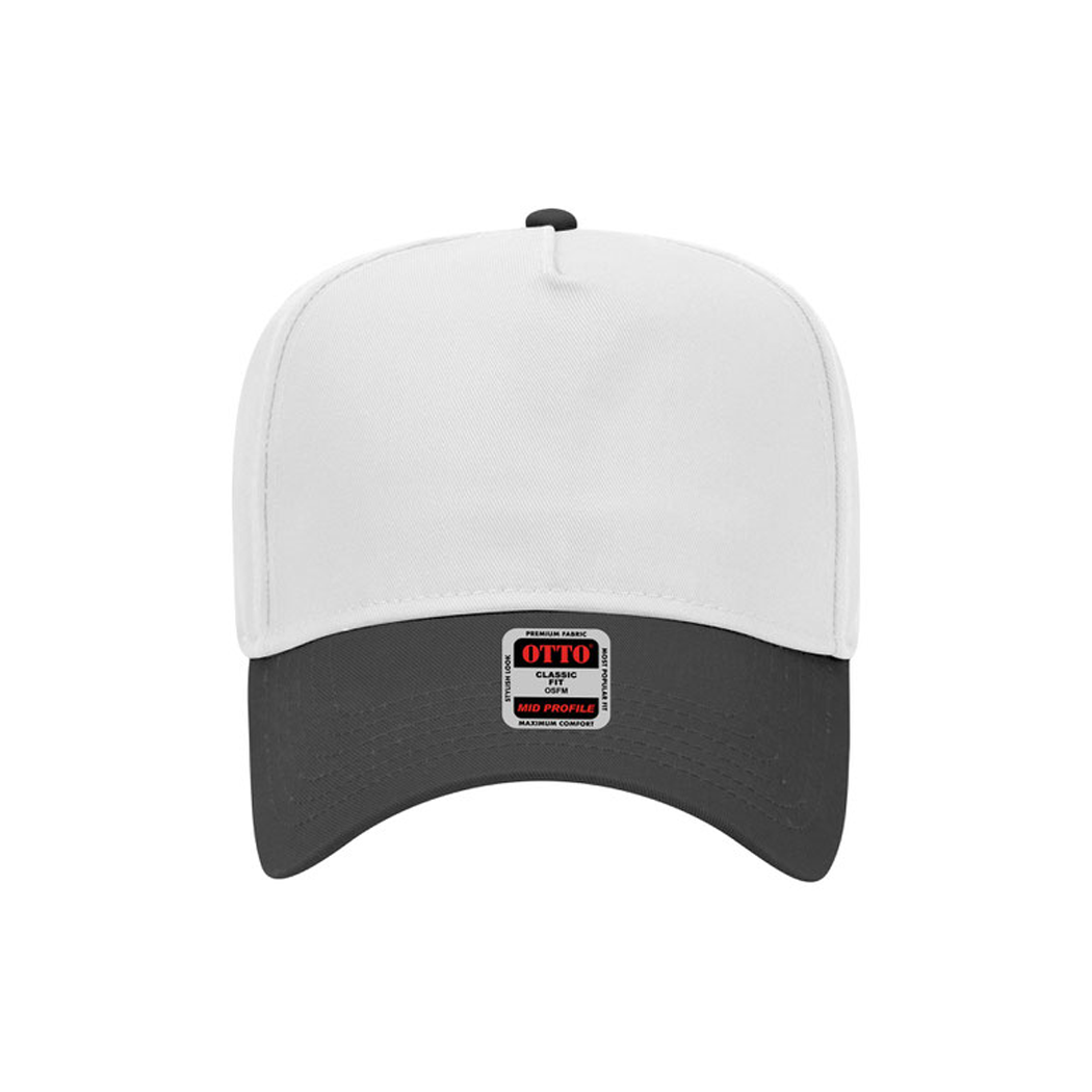 5-Panel Mid Profile Structured Baseball Cap