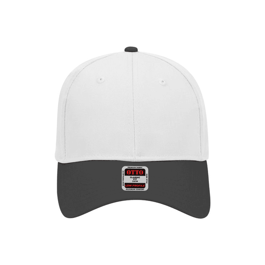 Low Profile 6-Panel Baseball Snapback Cap