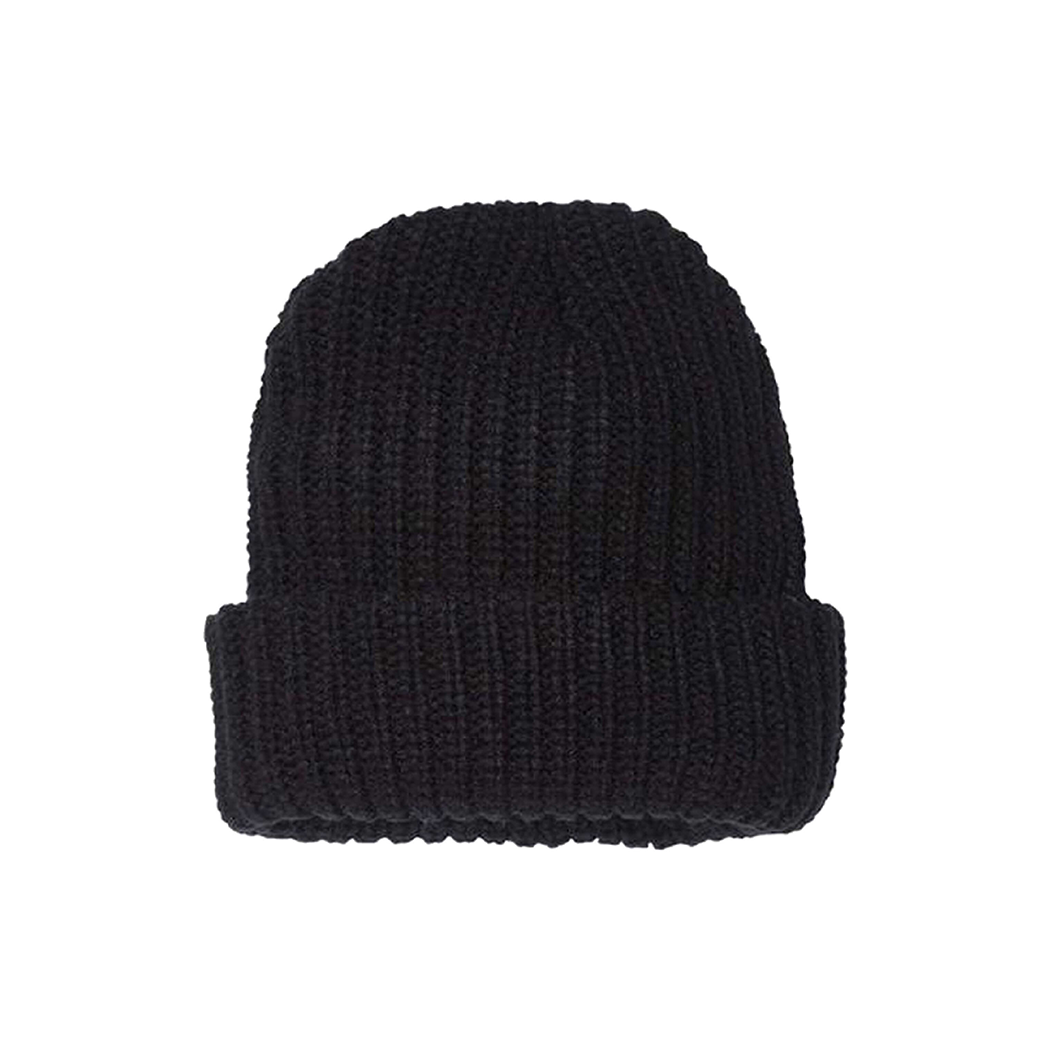 12" Chunky Knit Cuffed Beanie