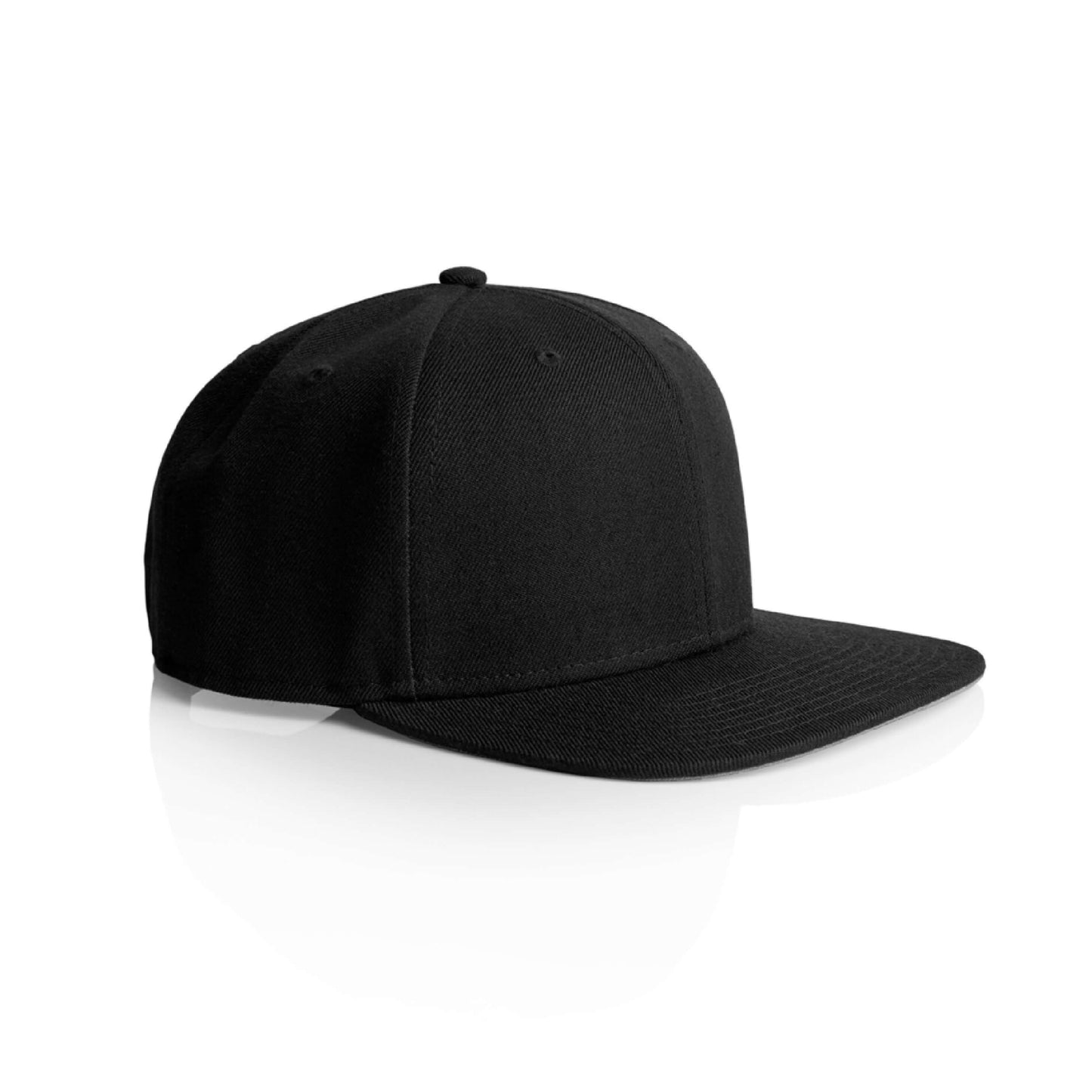 High Profile 6-Panel Stock Snapback Cap