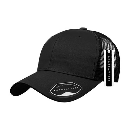 Mid Profile Cotton Curve Trucker Hat