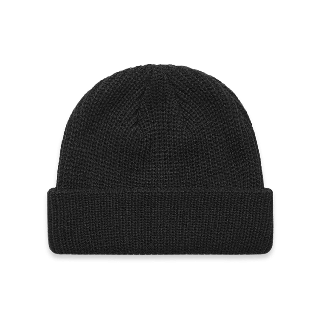 Fisherman Style Ribbed Knit Cable Beanie