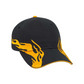 Flame Pattern Velcro Strap Baseball Hat