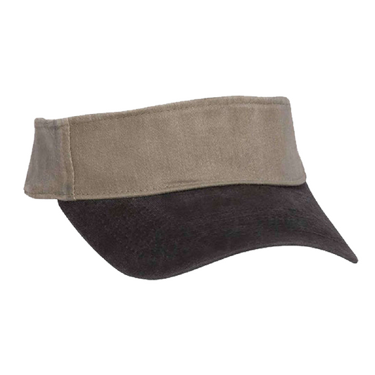 Garment Washed Pigment Dyed Stretchable Sun Visor