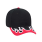 Flame Pattern Velcro Strap Baseball Hat