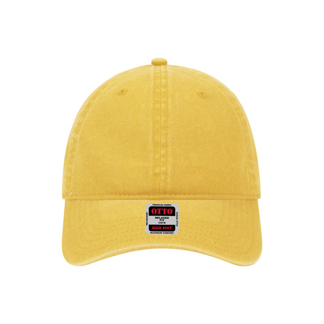 Garment Washed Pigment Dyed Low Profile Dad Hat