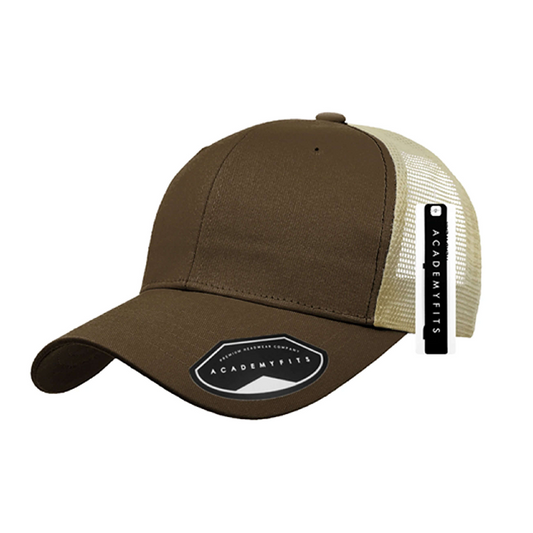 Mid Profile Cotton Curve Trucker Hat